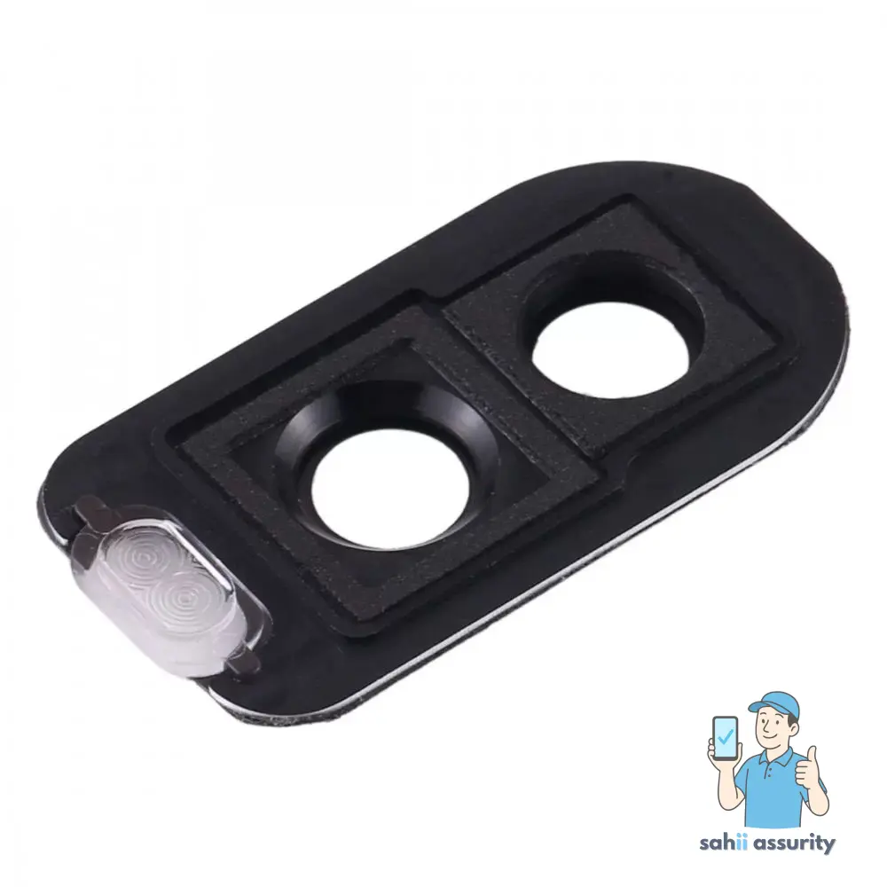 Camera Lens Glass with Frame for OnePlus 6 Grey thumbnail